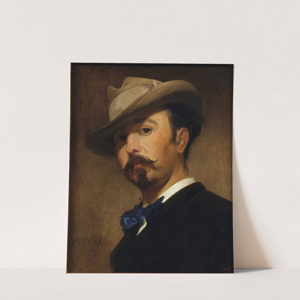 Portrait Of The Painter Joaquim Vayreda by Antoni Caba