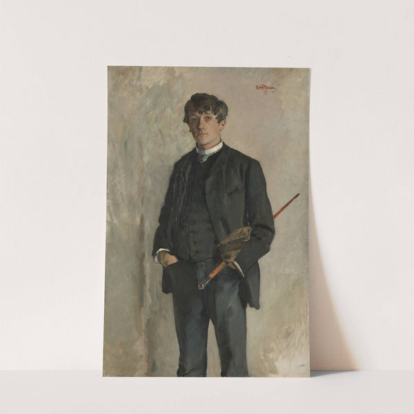 Portrait of the Painter Kalle Løchen by Eilif Peterssen