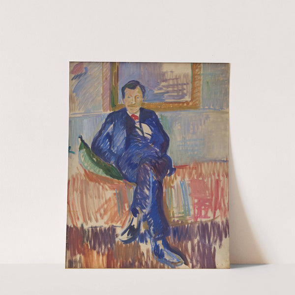 Portrait of the Painter Karl Schou by Karl Isakson