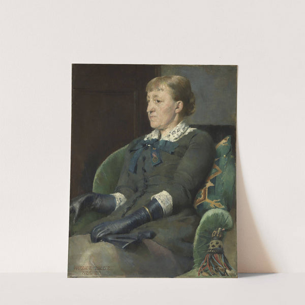 Portrait of the Painter Kitty Kielland (1883) by Harriet Backer