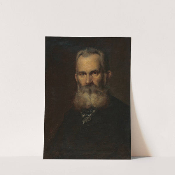 Portrait of the painter Teodor Boemma Eduard Ballo by Eduard Ballo