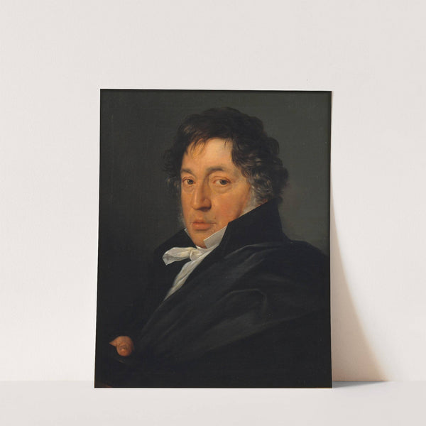 Portrait of the Painter Zacarías González Velázquez by Antonio Mercar