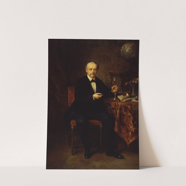 Portrait of the Physicist Hermann von Helmholtz by Ludwig Knaus