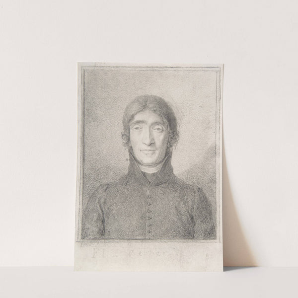 Portrait of the Poet Friedrich Ludwig Zacharias Werner by Ludwig Ferdinand Schnorr von Carolsfeld