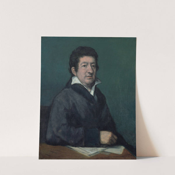 Portrait of the Poet Moratín (1824) by Francisco de Goya
