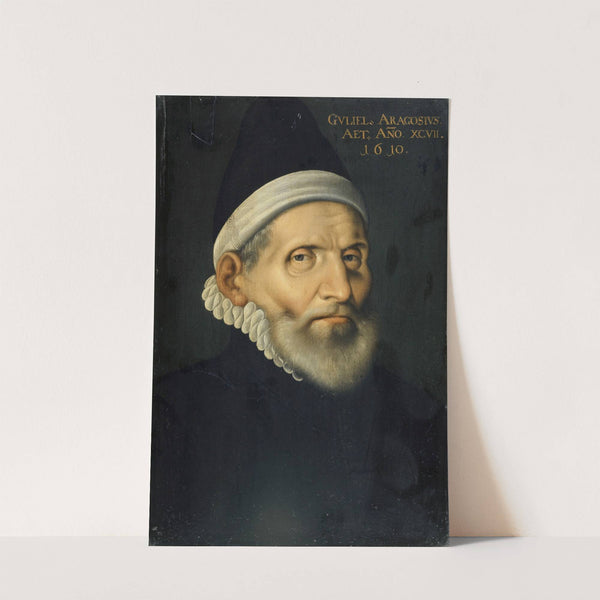 Portrait of the Professor of Medicine Wilhelm Aragosius from Toulouse by Hans Bock the Elder