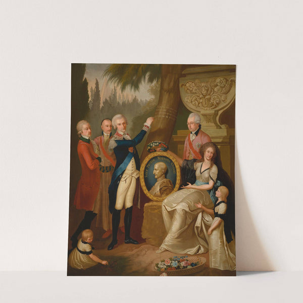 Portrait of the Prozor family by Franciszek Smuglewicz