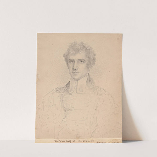 Portrait of the Rev. John Pierpont (1785-1866) by Rembrandt Peale