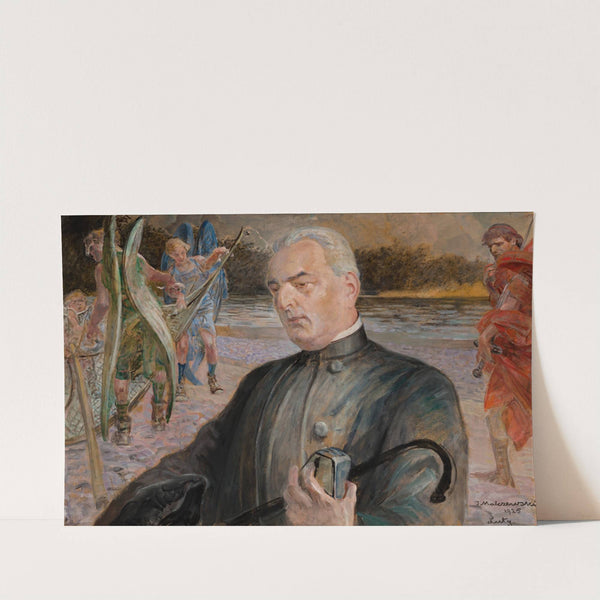 Portrait of the Reverend Jan Jasiak by Jacek Malczewski