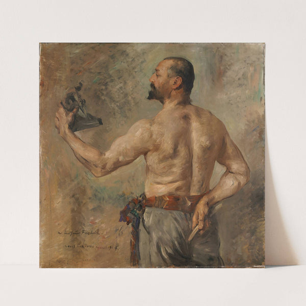 Portrait of the Sculptor Friedrich (1904) by Lovis Corinth