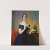 Portrait of the singer Caroline Hetzenecker by Moritz von Schwind