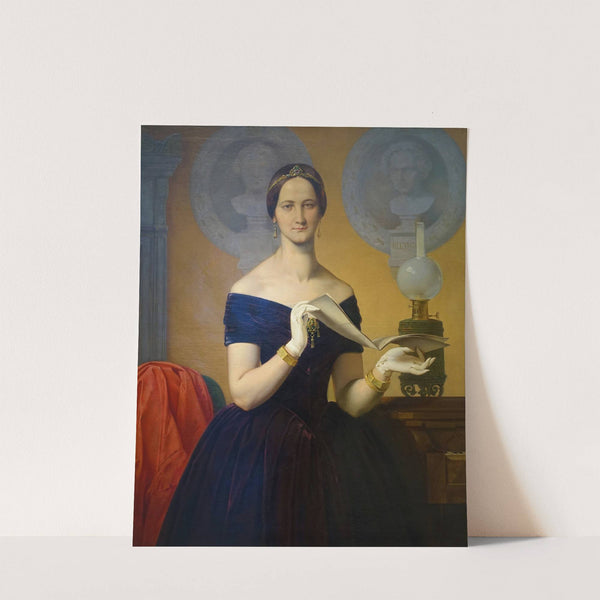 Portrait of the singer Caroline Hetzenecker by Moritz von Schwind