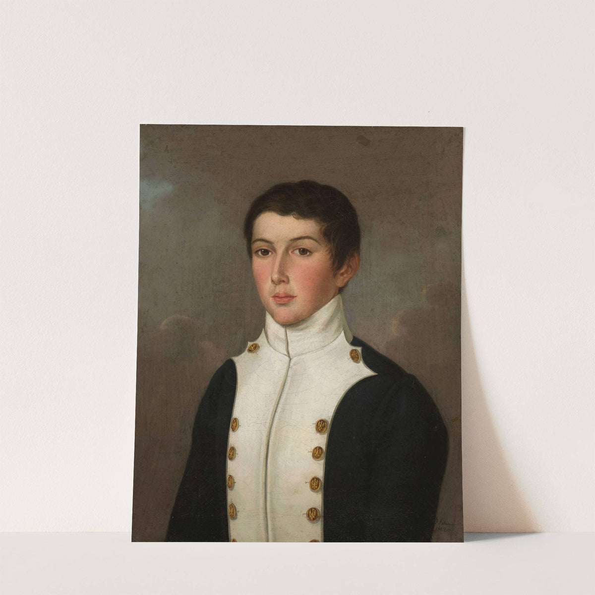 Portrait of the son of Henryk Doboli by Józafat Ignacy Łukaszewicz