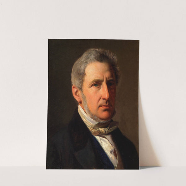 Portrait of the squire Alfred Hage (1803-1872) (c. 1856) by Constantin Hansen