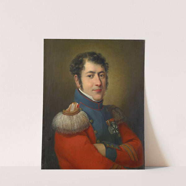 Portrait of the Staff Quartermaster Sergeant Leonhard Miville-Keller by Pieter Recco