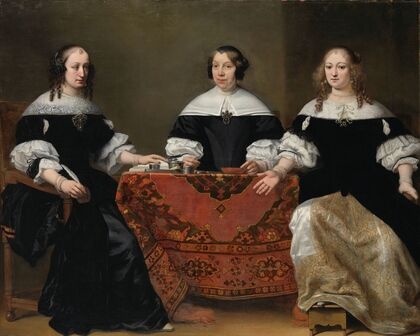 Portrait of the Three Regentesses of the Leprozenhuis, Amsterdam