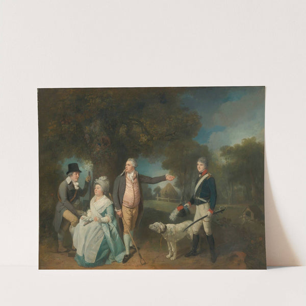 Portrait Of The Wetten Family by Francis Wheatley