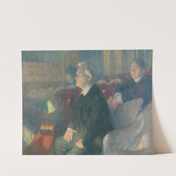 Portrait of Theater Director Bjørn Bjørnson by Erik Werenskiold