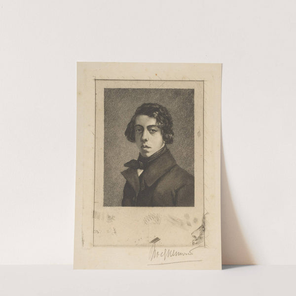 Portrait of Théodore Chassériau (1893) by Félix Bracquemond