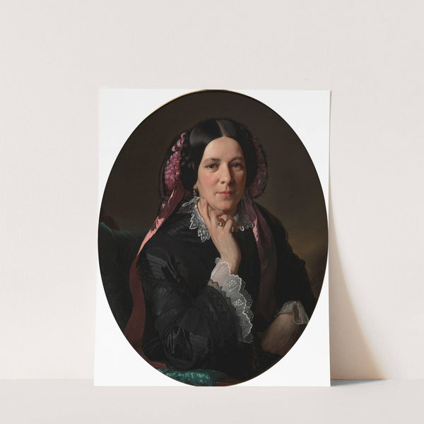 Portrait of Theresa Hannack by Ernst Christian Moser