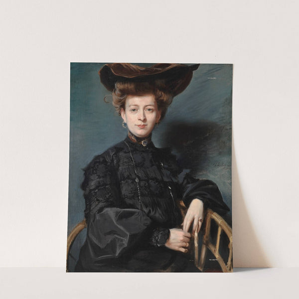 Portrait of Theresa Hannack by Adolf Pirsch