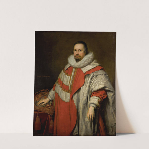 Portrait Of Thomas, 1st Baron Coventry (1578-1640), Lord Keeper Of The Great Seal (1631) by Cornelis Jonson van Ceulen