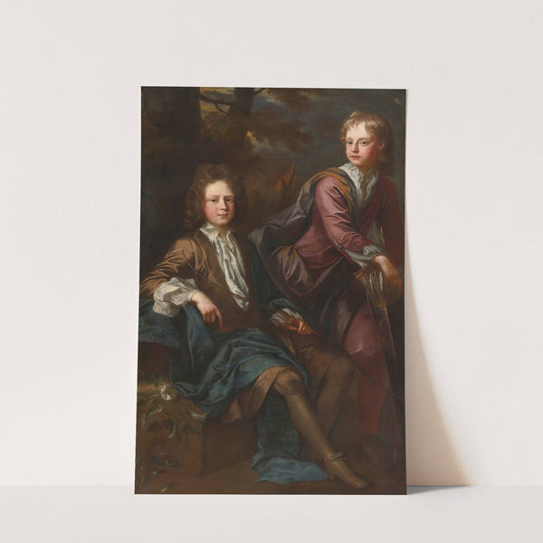 Portrait Of Thomas And George Dashwood by John Closterman