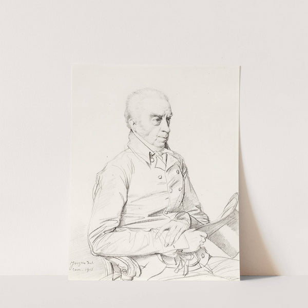 Portrait of Thomas Church by Jean Auguste Dominique Ingres