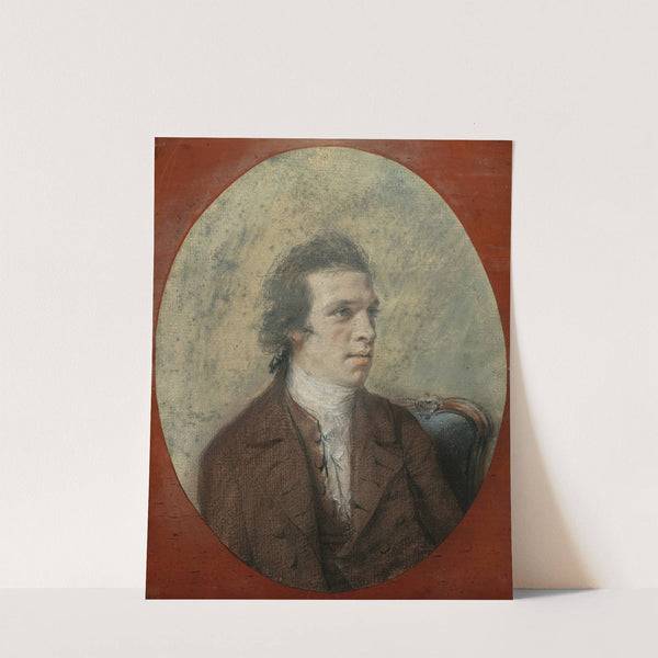 Portrait of Thomas Roberts (1748-1777), Artist by Hugh Douglas Hamilton