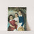 Portrait of Three Children with Rabbit by Circle of Joseph Weidner
