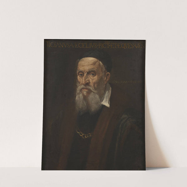 Portrait of Titian by Orlando Flacco