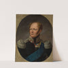 Portrait of Tsar Alexander I by Aleksander Ludwik Molinari