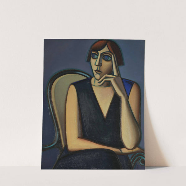 Portrait of Tusnelda Sanders by Vilhelm Lundstrøm