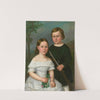 Portrait of Two Children (1840) by Dominik Weber