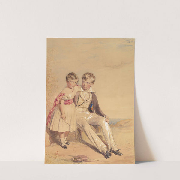 Portrait of Two Children by George Richmond