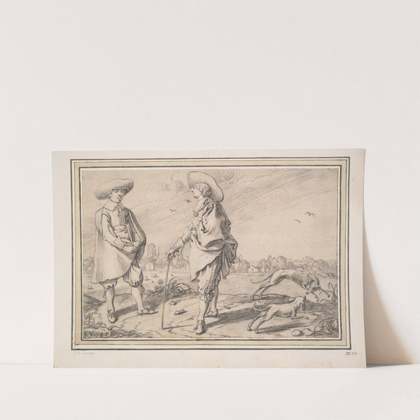 Portrait of two gentlemen from Dordrecht by Jacob Gerritsz Cuyp