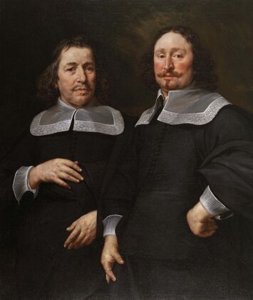 Portrait of two Men