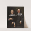 Portrait of two Men (1650) by Jacob Van Oost