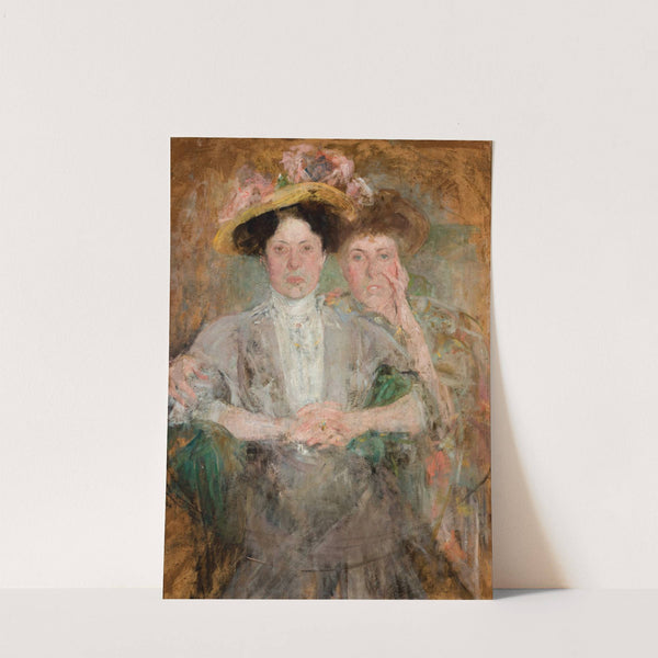 Portrait of Two Young Ladies by Olga Boznanska