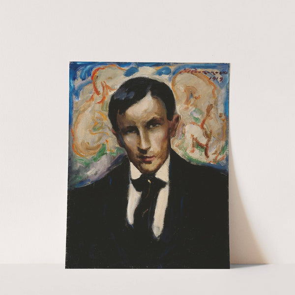 Portrait Of Tyko Sallinen by Jalmari Ruokokoski