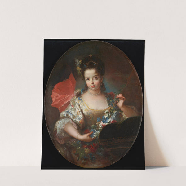 Portrait of Ursule-Anne Dubuisson by Antoine Pesne