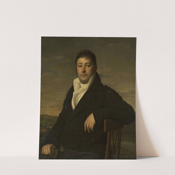 Portrait of Valentin Hellmann by Heinrich Christoph Kolbe