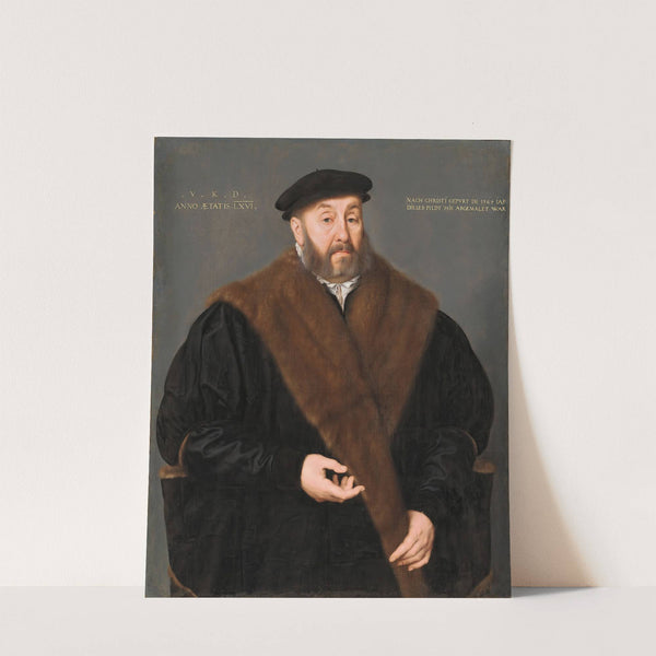 Portrait of Valentin Kötzler (1499-1564) by Nicolas Neufchâtel