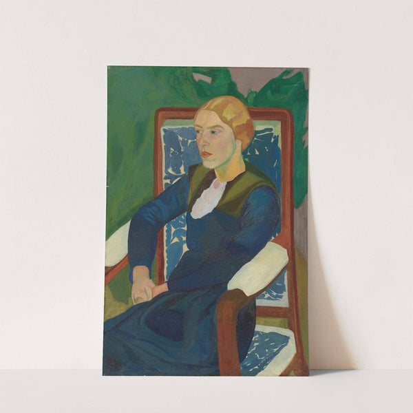 Portrait of Varvara Klimovich-Toper (d. 1914) by Nadezhda Lermontova