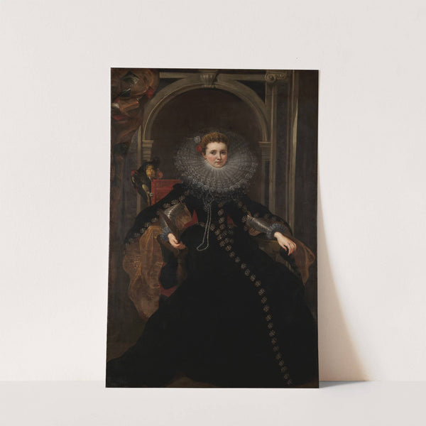 Portrait of Veronica Spinola Serra (ca 1605-1606) by Peter Paul Rubens