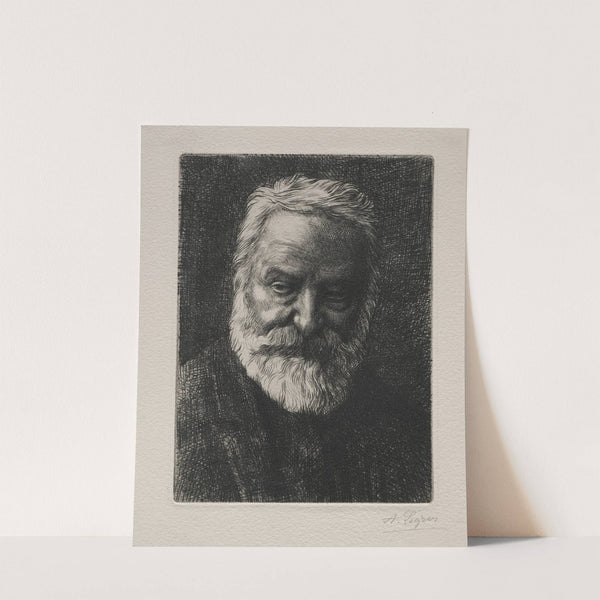 Portrait of Victor Hugo (c. 1857–1911) by Alphonse Legros