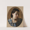Portrait of Vilhemine Erichsen (1867) by Kristian Zahrtmann