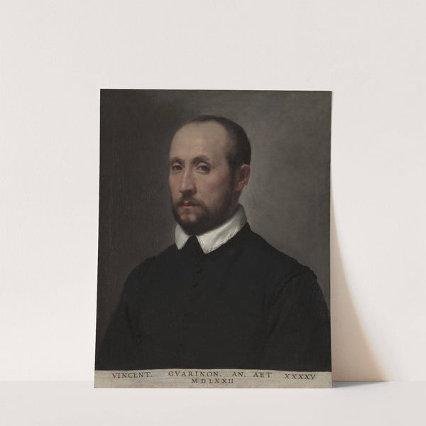 Portrait of Vincenzo Guarignoni by Giovanni Battista Moroni