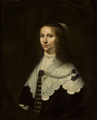 Portrait of Volkera van Beresteyn (1624–1653), wife of Salomon van Schoonhoven (1617–1653)