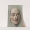 Portrait of Voltaire by Maurice-Quentin de La Tour